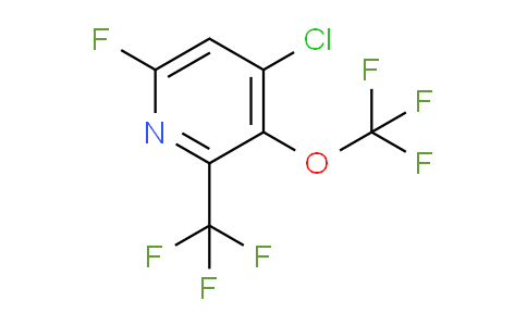 AM71963 | 1804616-98-5 | 4-Chloro-6-fluoro-3-(trifluoromethoxy)-2-(trifluoromethyl)pyridine