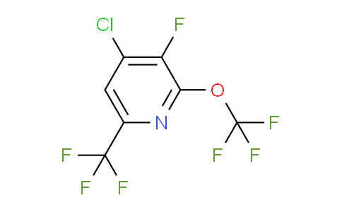 AM71964 | 1804640-49-0 | 4-Chloro-3-fluoro-2-(trifluoromethoxy)-6-(trifluoromethyl)pyridine