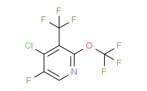 AM71968 | 1804617-10-4 | 4-Chloro-5-fluoro-2-(trifluoromethoxy)-3-(trifluoromethyl)pyridine