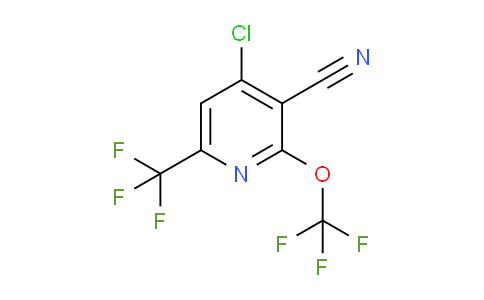 AM71972 | 1804632-87-8 | 4-Chloro-3-cyano-2-(trifluoromethoxy)-6-(trifluoromethyl)pyridine
