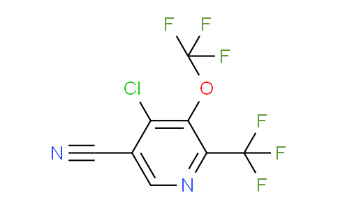 AM71975 | 1804788-54-2 | 4-Chloro-5-cyano-3-(trifluoromethoxy)-2-(trifluoromethyl)pyridine