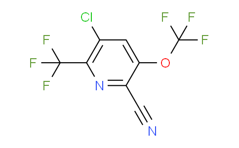 AM71977 | 1804544-10-2 | 5-Chloro-2-cyano-3-(trifluoromethoxy)-6-(trifluoromethyl)pyridine