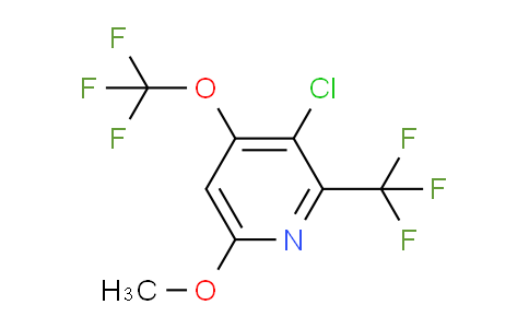 AM71984 | 1806120-82-0 | 3-Chloro-6-methoxy-4-(trifluoromethoxy)-2-(trifluoromethyl)pyridine