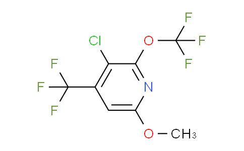 AM71985 | 1806230-36-3 | 3-Chloro-6-methoxy-2-(trifluoromethoxy)-4-(trifluoromethyl)pyridine