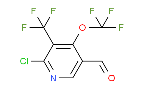 AM72008 | 1804795-26-3 | 2-Chloro-4-(trifluoromethoxy)-3-(trifluoromethyl)pyridine-5-carboxaldehyde