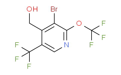 AM72014 | 1806236-82-7 | 3-Bromo-2-(trifluoromethoxy)-5-(trifluoromethyl)pyridine-4-methanol