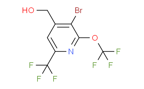 AM72016 | 1804549-97-0 | 3-Bromo-2-(trifluoromethoxy)-6-(trifluoromethyl)pyridine-4-methanol