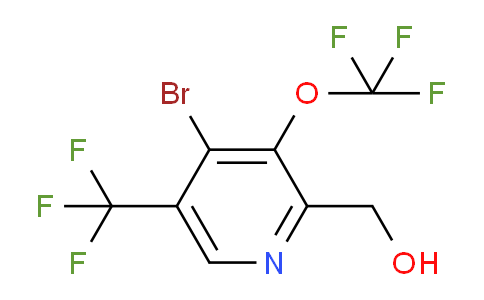 AM72035 | 1803613-14-0 | 4-Bromo-3-(trifluoromethoxy)-5-(trifluoromethyl)pyridine-2-methanol