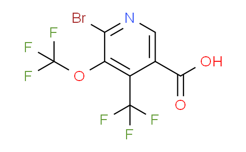 2-Bromo-3-(trifluoromethoxy)-4-(trifluoromethyl)pyridine-5-carboxylic acid