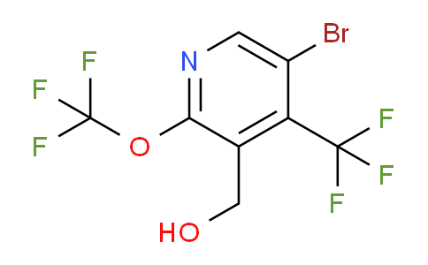 5-Bromo-2-(trifluoromethoxy)-4-(trifluoromethyl)pyridine-3-methanol