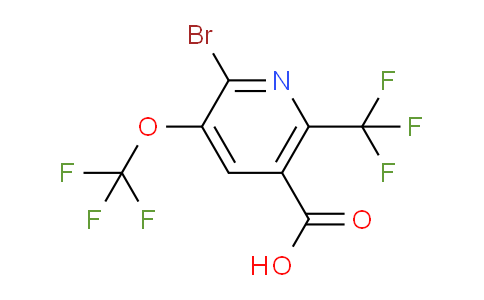 AM72043 | 1803645-88-6 | 2-Bromo-3-(trifluoromethoxy)-6-(trifluoromethyl)pyridine-5-carboxylic acid