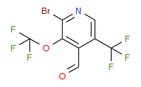 AM72046 | 1804542-83-3 | 2-Bromo-3-(trifluoromethoxy)-5-(trifluoromethyl)pyridine-4-carboxaldehyde