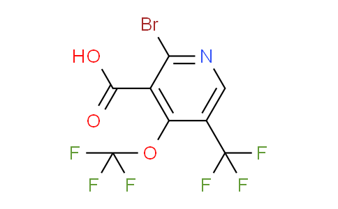 AM72049 | 1806083-86-2 | 2-Bromo-4-(trifluoromethoxy)-5-(trifluoromethyl)pyridine-3-carboxylic acid