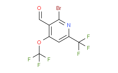 AM72053 | 1803920-11-7 | 2-Bromo-4-(trifluoromethoxy)-6-(trifluoromethyl)pyridine-3-carboxaldehyde