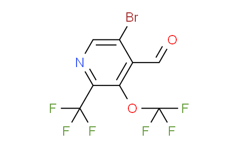 AM72079 | 1803962-26-6 | 5-Bromo-3-(trifluoromethoxy)-2-(trifluoromethyl)pyridine-4-carboxaldehyde