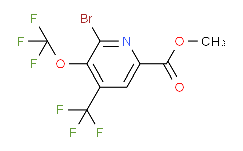 AM72083 | 1804445-31-5 | Methyl 2-bromo-3-(trifluoromethoxy)-4-(trifluoromethyl)pyridine-6-carboxylate
