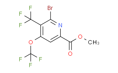 AM72087 | 1804727-80-7 | Methyl 2-bromo-4-(trifluoromethoxy)-3-(trifluoromethyl)pyridine-6-carboxylate