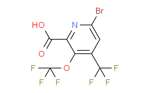 AM72099 | 1803963-04-3 | 6-Bromo-3-(trifluoromethoxy)-4-(trifluoromethyl)pyridine-2-carboxylic acid