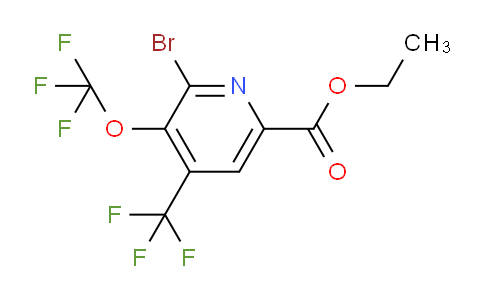 AM72111 | 1804544-18-0 | Ethyl 2-bromo-3-(trifluoromethoxy)-4-(trifluoromethyl)pyridine-6-carboxylate