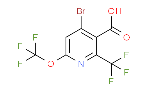 AM72112 | 1803680-56-9 | 4-Bromo-6-(trifluoromethoxy)-2-(trifluoromethyl)pyridine-3-carboxylic acid