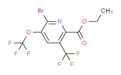 AM72113 | 1804005-81-9 | Ethyl 2-bromo-3-(trifluoromethoxy)-5-(trifluoromethyl)pyridine-6-carboxylate