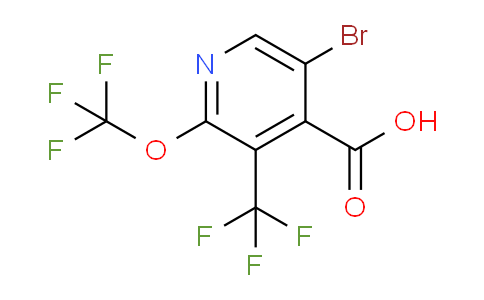 AM72116 | 1803680-59-2 | 5-Bromo-2-(trifluoromethoxy)-3-(trifluoromethyl)pyridine-4-carboxylic acid