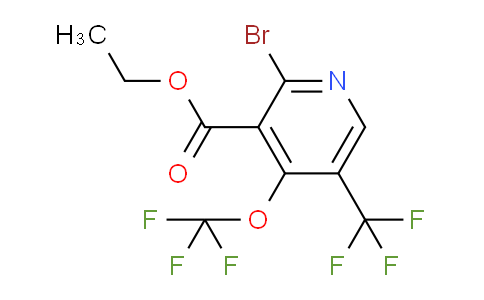 AM72117 | 1806238-79-8 | Ethyl 2-bromo-4-(trifluoromethoxy)-5-(trifluoromethyl)pyridine-3-carboxylate