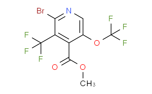 AM72128 | 1804445-36-0 | Methyl 2-bromo-5-(trifluoromethoxy)-3-(trifluoromethyl)pyridine-4-carboxylate