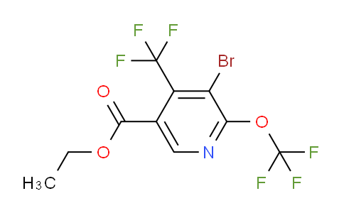 AM72129 | 1803575-11-2 | Ethyl 3-bromo-2-(trifluoromethoxy)-4-(trifluoromethyl)pyridine-5-carboxylate