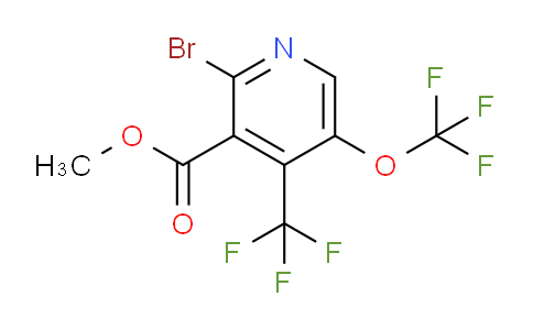 AM72130 | 1806237-90-0 | Methyl 2-bromo-5-(trifluoromethoxy)-4-(trifluoromethyl)pyridine-3-carboxylate