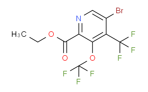 AM72131 | 1804006-08-3 | Ethyl 5-bromo-3-(trifluoromethoxy)-4-(trifluoromethyl)pyridine-2-carboxylate