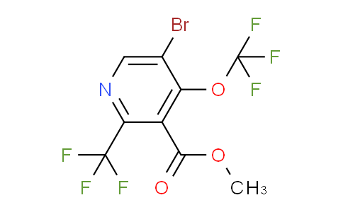 AM72132 | 1804544-04-4 | Methyl 5-bromo-4-(trifluoromethoxy)-2-(trifluoromethyl)pyridine-3-carboxylate