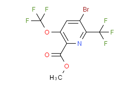 AM72134 | 1804742-84-4 | Methyl 3-bromo-5-(trifluoromethoxy)-2-(trifluoromethyl)pyridine-6-carboxylate
