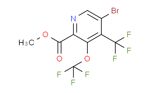 AM72136 | 1804005-60-4 | Methyl 5-bromo-3-(trifluoromethoxy)-4-(trifluoromethyl)pyridine-2-carboxylate