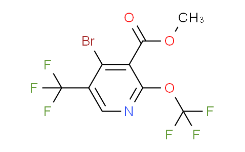 AM72138 | 1803920-68-4 | Methyl 4-bromo-2-(trifluoromethoxy)-5-(trifluoromethyl)pyridine-3-carboxylate