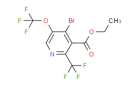 AM72139 | 1806235-04-0 | Ethyl 4-bromo-5-(trifluoromethoxy)-2-(trifluoromethyl)pyridine-3-carboxylate