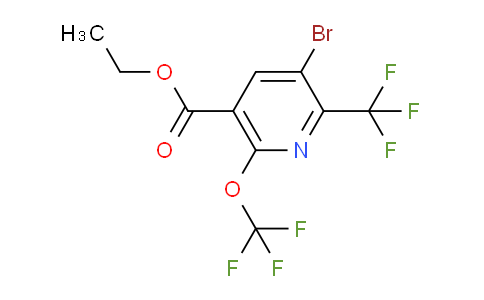 AM72144 | 1804006-30-1 | Ethyl 3-bromo-6-(trifluoromethoxy)-2-(trifluoromethyl)pyridine-5-carboxylate