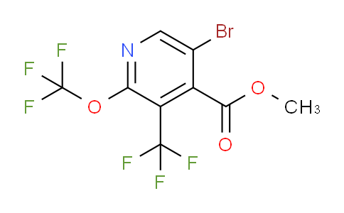 AM72145 | 1804605-24-0 | Methyl 5-bromo-2-(trifluoromethoxy)-3-(trifluoromethyl)pyridine-4-carboxylate