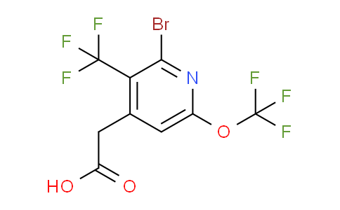 AM72157 | 1803921-38-1 | 2-Bromo-6-(trifluoromethoxy)-3-(trifluoromethyl)pyridine-4-acetic acid