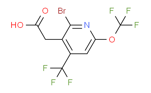 AM72158 | 1806238-40-3 | 2-Bromo-6-(trifluoromethoxy)-4-(trifluoromethyl)pyridine-3-acetic acid