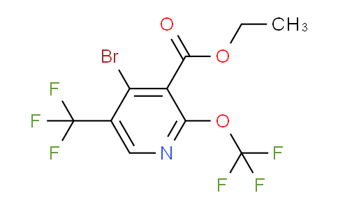 AM72183 | 1806234-99-0 | Ethyl 4-bromo-2-(trifluoromethoxy)-5-(trifluoromethyl)pyridine-3-carboxylate