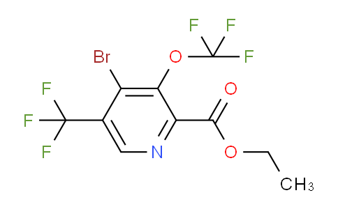 AM72189 | 1804605-38-6 | Ethyl 4-bromo-3-(trifluoromethoxy)-5-(trifluoromethyl)pyridine-2-carboxylate