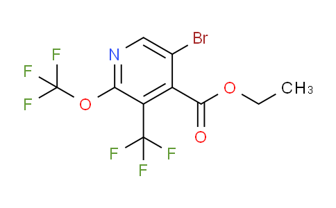 AM72192 | 1804544-66-8 | Ethyl 5-bromo-2-(trifluoromethoxy)-3-(trifluoromethyl)pyridine-4-carboxylate