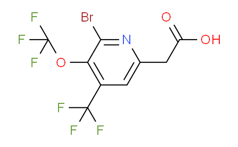 AM72196 | 1803575-18-9 | 2-Bromo-3-(trifluoromethoxy)-4-(trifluoromethyl)pyridine-6-acetic acid
