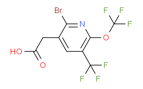 AM72210 | 1804446-01-2 | 2-Bromo-6-(trifluoromethoxy)-5-(trifluoromethyl)pyridine-3-acetic acid
