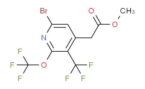 AM72211 | 1804446-43-2 | Methyl 6-bromo-2-(trifluoromethoxy)-3-(trifluoromethyl)pyridine-4-acetate