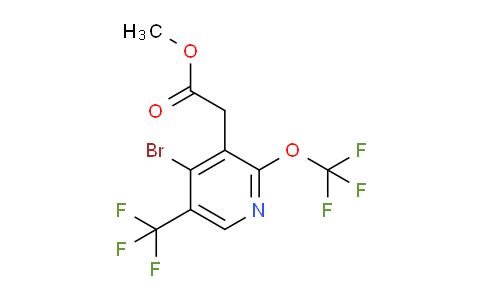 AM72225 | 1803575-61-2 | Methyl 4-bromo-2-(trifluoromethoxy)-5-(trifluoromethyl)pyridine-3-acetate