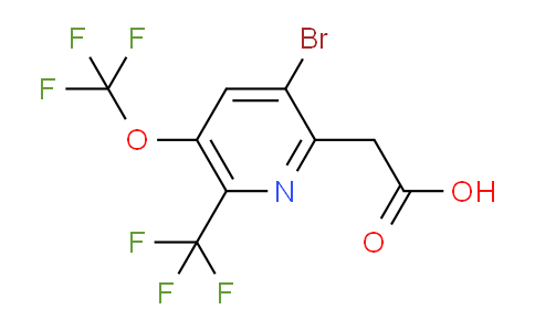 AM72228 | 1803964-04-6 | 3-Bromo-5-(trifluoromethoxy)-6-(trifluoromethyl)pyridine-2-acetic acid