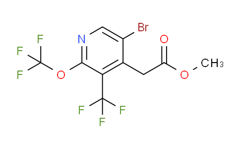 AM72232 | 1804446-72-7 | Methyl 5-bromo-2-(trifluoromethoxy)-3-(trifluoromethyl)pyridine-4-acetate