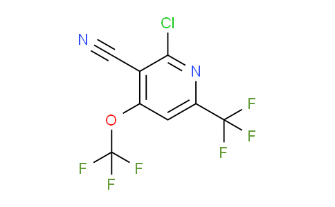 AM72237 | 1803682-64-5 | 2-Chloro-3-cyano-4-(trifluoromethoxy)-6-(trifluoromethyl)pyridine